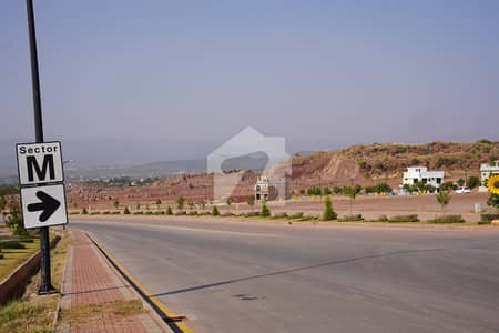 Plot For Sale In Sector M Back Open Boulevard Possession Utility Paid Best Location For Living Bahria Enclave Islamabad