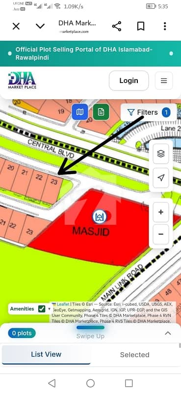 Central Boulavard 24 Marla plot Sector phase 4