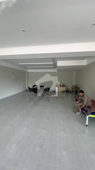 Commercial Plaza Ground Floor + Basement Available Hall For Rent