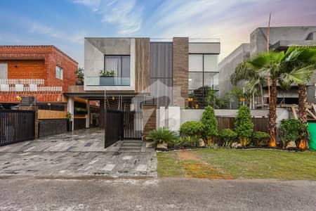 Top Luxury Modern Designed 1 Kanal House Is For Sale In DHA Phase 6 Facing Park.