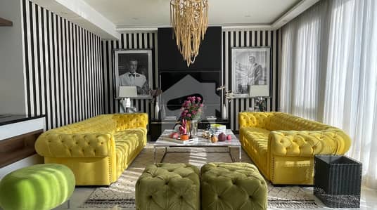 2300 Sq Feet Super Luxury Furnished Apartment For Sale In Most Beautiful Secure Project In Gulberg