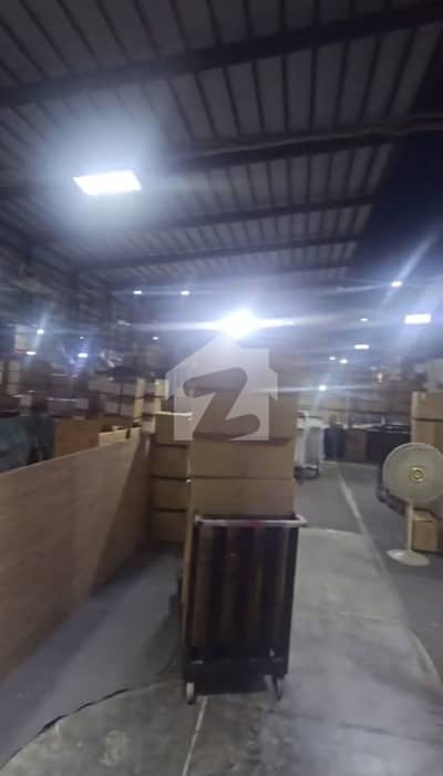 35,000 Sq. Ft. Steel Structure Warehouse for Rent in Kot Lakhpat, Quaid-e-Azam Industrial Estate
