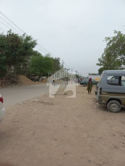 200 Sq. Yards Main Road Commercial Plot + 300 Sq. Yards Extra Land | Double Front | UMDC Road Nasir Colony Near Korangi Industrial Area | Sector 32-D Korangi