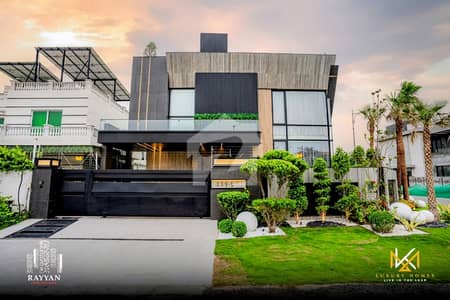 1 KANAL ULTRA MODERN HOUSE WITH BEAUTIFUL LAWN, TERRACE, BBQ AREA & BASEMENT DHA PHASE 7 100% ORIGINAL DEAL