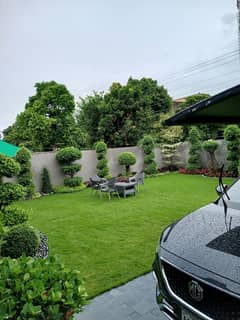 2 Kanal Beautiful House For Sale In Abu Bakar Block Garden Town Back Side Of Canal Road