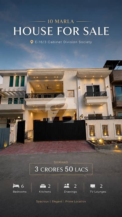 10 Marla Brand New House For Sale