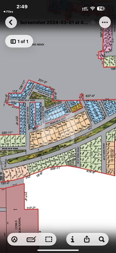 Main Boulevard Plot Available For Sale
