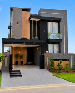 5 Marla Brand New Ultra Modern Design House For Sale In DHA 9 Town Top Location Near To Park Near To Commercial Area Near To Main Road