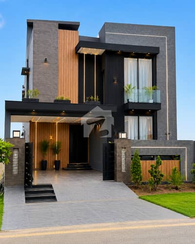 5 Marla Brand New Ultra Modern Design House For Sale In DHA 9 Town Top Location Near To Park Near To Commercial Area Near To Main Road