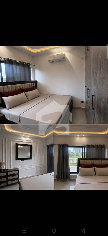 BRAND NEW FURNISHED FLAT FOR RENT FACING PARK IN BAHARIA TOWN BRAND NEW FURNISHED FLAT FOR RENT FACING PARK IN BAHARIA TOWN
