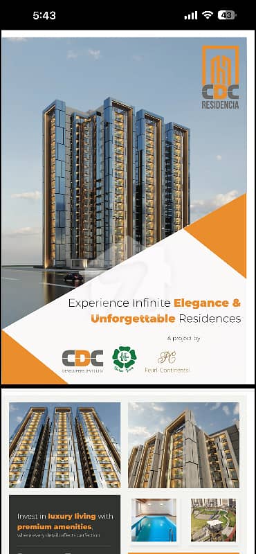 Easy Instalment Plan 3 Bedroom Apartments For Sale On 4 Years Payment Plan CDC Residencia - Askari 11