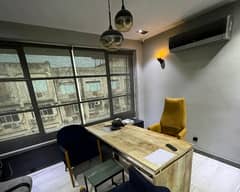 Ideally Located Office For rent In Blue Area Available