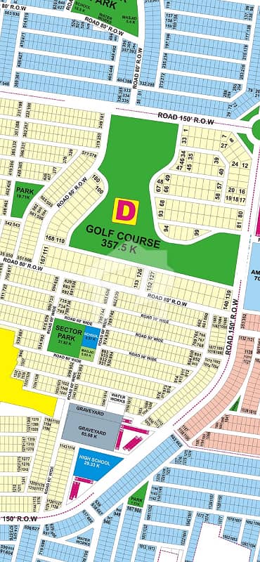 Prime 40 Marla Pair Plot in D Block, DHA Phase 9 Prism Hot Location Near Park