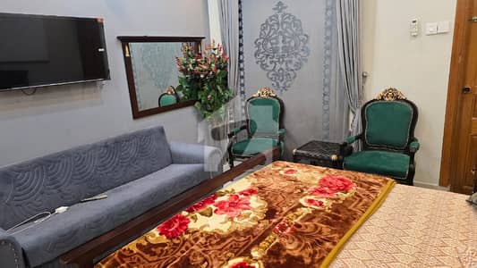 10 Marla Beautiful Furnished 2nd Floor For Rent Allama Iqbal Town Lahore