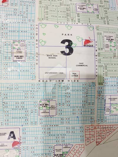 Regi Model Town Zone 3 Sector A2 10marla plot Available for sale