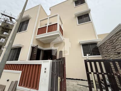Brand New 120 Sq. Yards Corner House With 30 Sq. Yards Extra Land | Near Main Gate | Block M, Naya Nazimabad