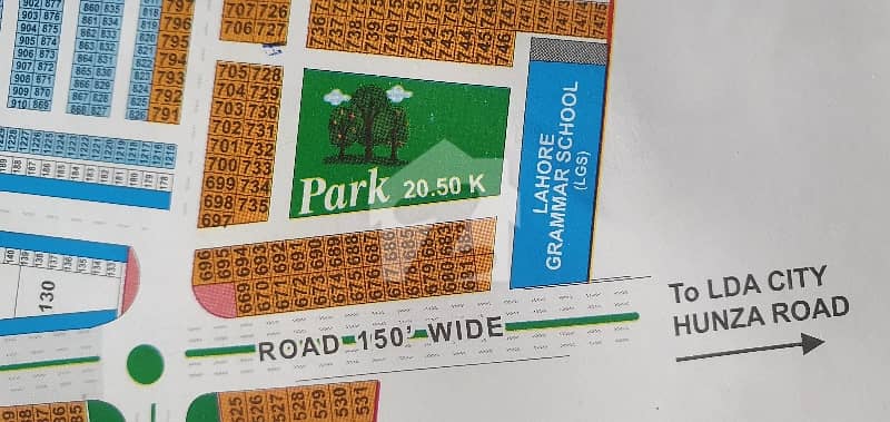 12.5 Marla Corner+ Facing Park Possession Plot. Nearest To Hunza Road 12.5 Marla Corner+ Facing Park Possession Plot. Nearest To Hunza Road