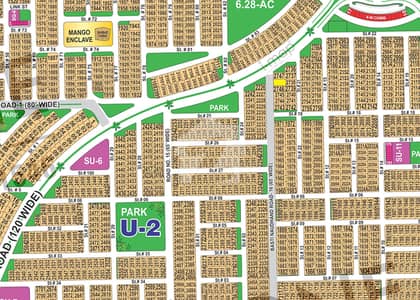 Spacious 1 Kanal Plot Build Your Luxurious Lifestyle Plot Sector U in DHA MULTAN PHASE- 1