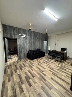 I-8 MARKAZ 750 SQFT OFFICE WITH BATH AND KITCHEN 130K FINAL NO BARGAINING