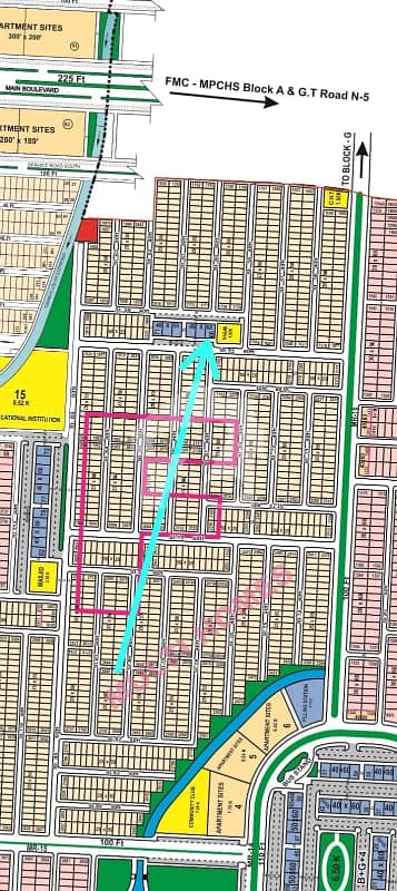 Prime Short Corner Commercial Plot | G+B+3 Approved | Investor Rate | Developed Sector | Multi Gardens B-17 Islamabad Sector F