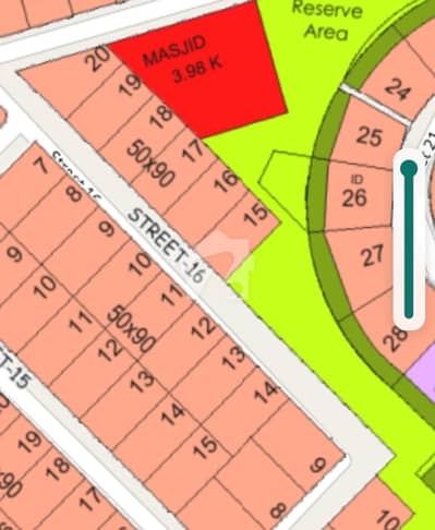 DHA Phase 5 Islamabad Sector C, Street 16 | 1 Kanal Leveled Plot For Sale