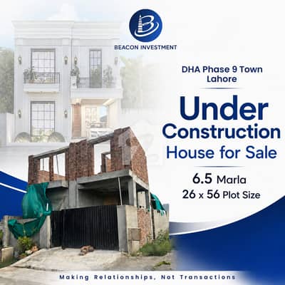 Affordable 6.5 Marla Grey Structure House Available in 9 Town, Lahore