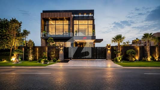 Nearest DHA RAYA & CAREFOUR ( 1 Kanal Modern Desginer House + 1 Kanal Lush Green Lawn ) The Heart Of DHA PHASE 6