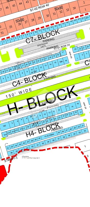 Commercial plot for sale in DHA phase 5