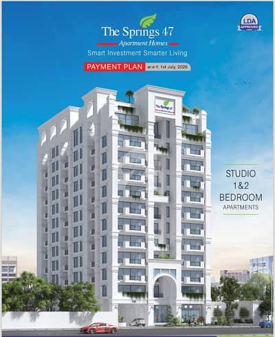 2 Bed Spring 47 Apartments Near Hussain Chowk & Kasuri Road Gulberg 3 Lahore