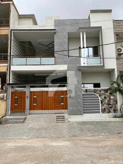 200 Square Yards Double Storey Brand New House Park Face