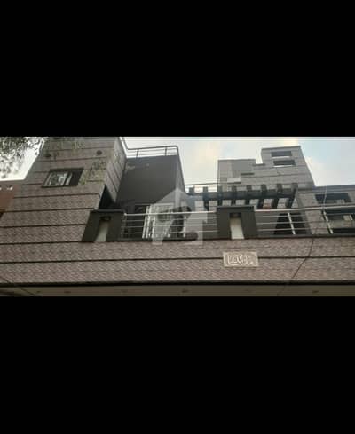 5.5 Marla triple story double unit house in Khuda bux colony airport road