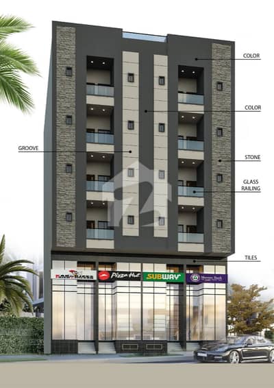 Ready To Buy A Flat 1050 Square Feet In DHA Phase 2 Extension