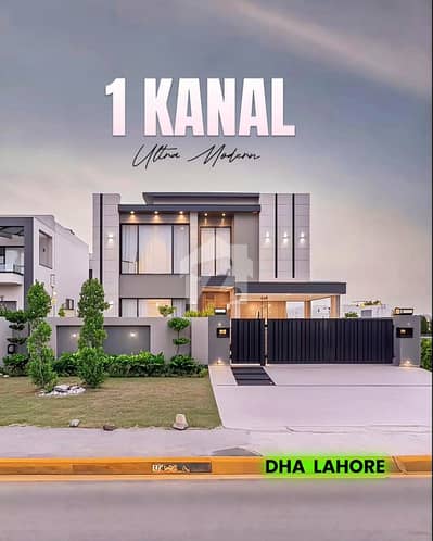 1 Kanal Most Beautiful Design Bungalow For Sale At Prime Location Of Dha Phase 6 Reasonable Price