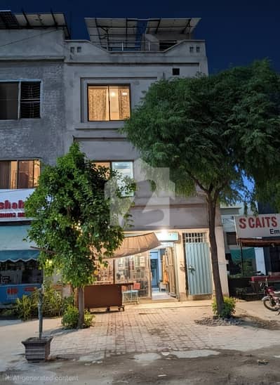 3Marla Triple Storey Commercail Building Available For Sale At the Hot Location Of Park Arab Lahore