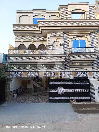 6 Marla Ultra Luxury Double Storey House For Sale In Airport Housing Society With Water Bore And Electricity Facility