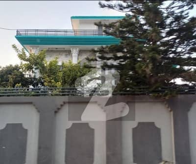 Beautiful Corner House+Plot (Commercial Prop) For Sale On Main Tulsa Road, Lalazar, Rawalpindi Cantt