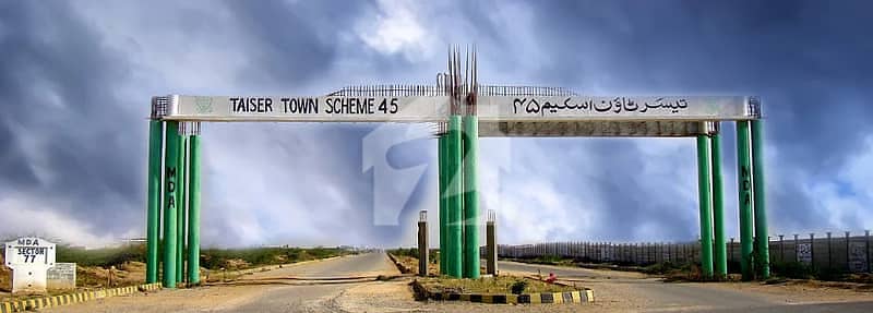 80 Sq Yds Plot For Sale In Sector 73, 74 And 81, Taiser Town, Karachi