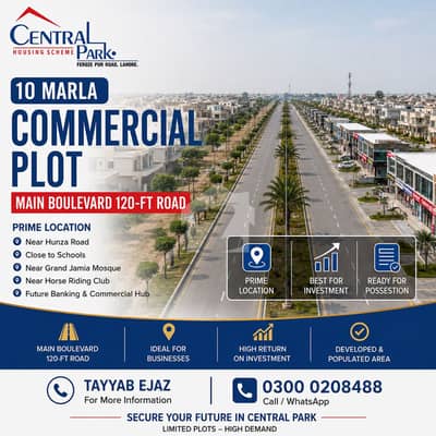 10 Marla Commercial Plot In Developed Area For Sale