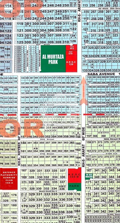 ڈی ایچ اے فیز 8 ڈی ایچ اے ڈیفینس,کراچی میں 1 کنال رہائشی پلاٹ 11.7 کروڑ میں برائے فروخت۔