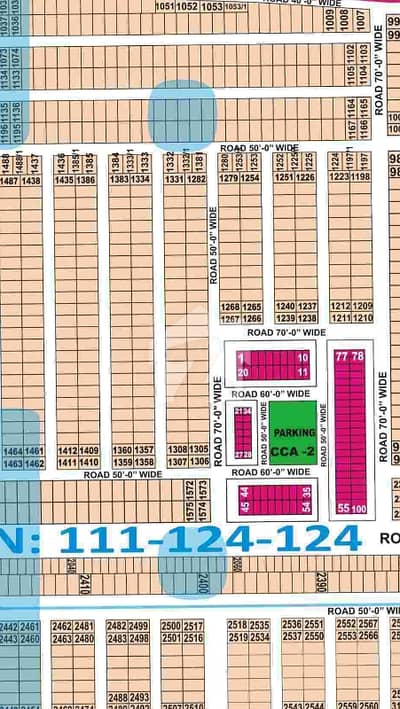 Plot No-1285 Block Y- 1 Kanal Plot On Top Location Of Phase 7 DHA Lahore For Urgent Sale