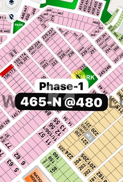 1 Kanal Plot for Sale at Prime Location in Dha Phase 1 | Near to National Hospital