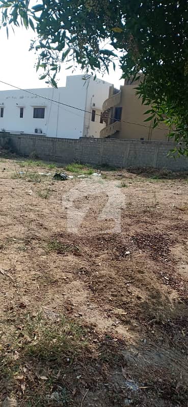 Exclusive 500 Sq. Yards Residential Plot For Sale On Khayaban-E-Rizwan (West-Open & Box Plot ) Reasonable Demand.
