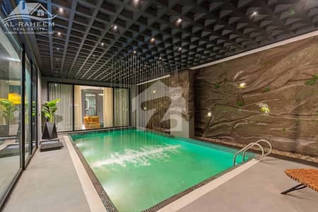 1000% ORIGINAL ADD 1 KANAL ASAD AFZAL DESIGN FULL BASEMENT FULLY FURNISHED BUNGALOW WITH INDOOR SWIMMING POOL FOR SALE NEAR TO PARK.