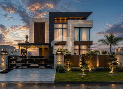 One Kanal Brand New Luxury Modern Design House Available For Rent In DHA Phase 6 Hot Location