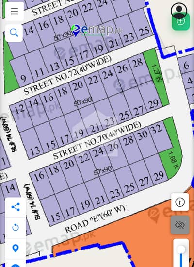 1 Kanal Beautiful Plot In Naval Anchorage Block M