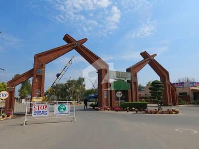 5 Marla Pair Two Side open Plot for Sale Hot Location in Kashmir Block, Chinar Bagh
