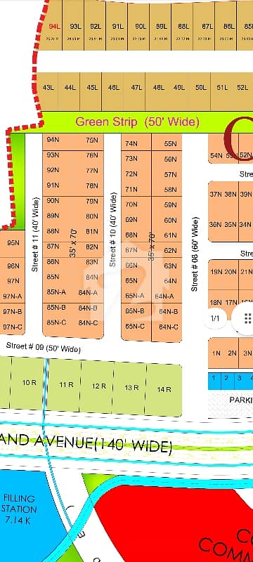 10 Marla plot for sale