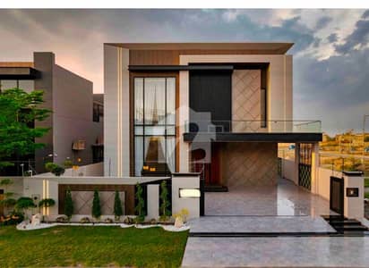 one kanal brand new luxury bungalow with 10kV solar available for rent in dha phase 6 Lahore