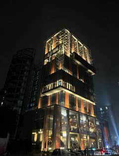 Allegiance Tower New Blue Area
