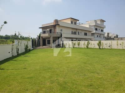 50 Marla Corner With Lawn Designer House